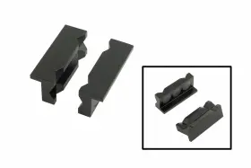 Accel Motorcycle 084041022436 V304 Aluminum Vice Jaws