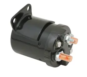 40111b Accel Motorcycle Starter Solenoid - Single Black