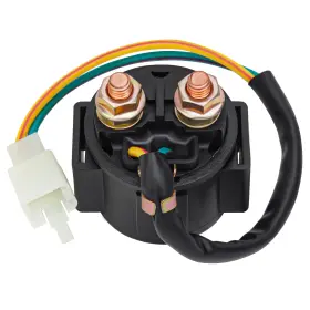 Ahl-re-008 Ahl Starter Solenoid Relay For Arctic Cat 250 Dvx/utility 2006 2007 Black