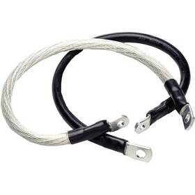 All Balls 79-3002-1 M-017 Hi-performance 4 Gauge Battery Cables Black For 2006 Harley Flstfse2