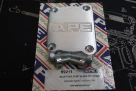 99211 American Performance Engineering Ape Kickstarter Blockoff Cover Kawasaki 1973-80 Z1 Kz900 Kz1000