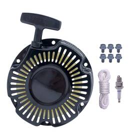 Aniro Moto Ct100u Pull Start Recoil Starter For Coleman Ck100-s Cc100x Mini Bike Black