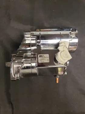 Es050096-c Bdeli Chrome Starter 12v 18t For Harley Davidson Used Untested