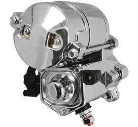 Bikers Choice 18477cn 1.2kw Starter Motor Chrome Harley Xl Sportster 1981-2022
