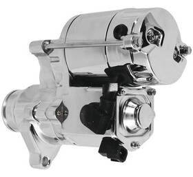 Bikers Choice 18905cn Starter Motor 1.4 Kw Chrome Harley Twin Cam 07-17 And 06 Dyna
