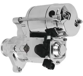 18905cn Bikers Choice Starter Motor 1.4 Kw Chrome Harley Twin Cam 07-17 And 06 Dyna