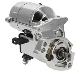 Ix7gig407u Bikers Choice Chrome Starter Motor For Harley Sportster 883 Custom 99-10