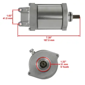 18622aa1002 Caltric Starter For Honda Cbr600f3 Cbr600 F3 1995 1996 Cbr600sjr