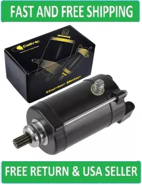 18668aa1001 Caltric New Starter For Honda Motorcycle Vt500c Shadow 491cc Engine 1983-1986