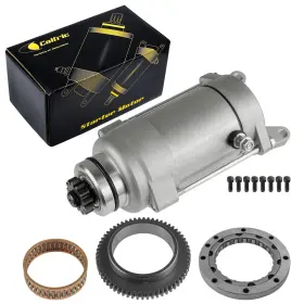 18748aa2002 Caltric Starter And Clutch Set For Yamaha V Star 1100 Classic Xvs1100 2000-2009 18748aa2002 Caltric Starter And Clutch Set For Yamaha V Star 1100 Classic Xvs1100 2000-2009
