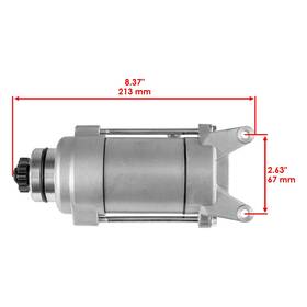 Caltric 18748aa2003 Starter And Clutch Set For Yamaha V Star 1100 Silverado Xvs1100 2004-09