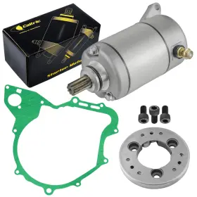 18751aa2001 Caltric Starter And Clutch One Way Bearing For Yamaha Xv535 Virago 535 With Gasket
