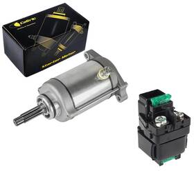 Caltric 18865aa1005/re157 Starter And Solenoid Relay Fits Suzuki Dr650se Dr 650se Motorcycle 1996 2017