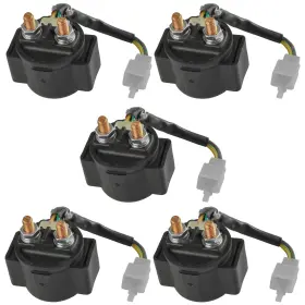Re145 Caltric 5-ma Starter Solenoid Relays For Hyosung Gt125 Gt250 R Gt650 Gt125r Gt650r Gv650 / 5x