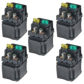 Caltric Re179 5-ma Starter Solenoid Relay For Honda 35850-mfl-d01 35850-mfl-003 35850-mft-641 / 5x