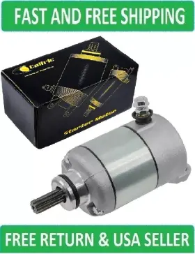 Sm140a1002 Caltric Starter Motor For Kawasaki Klx140l 2008-2020 Motorcycle