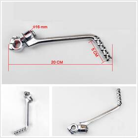 China 089304232441 Universal Chrome Kick Starter Lever For 50cc-160cc Dirt Pit Bike Atv Motorcycle