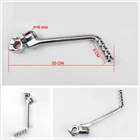 China 089304232441 Universal Chrome Kick Starter Lever For 50cc-160cc Dirt Pit Bike Atv Motorcycle