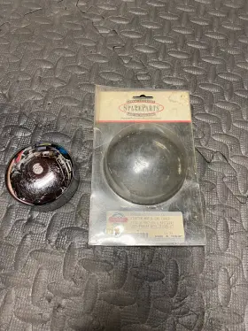 050300 Chrome Specialities Starter Motor Cover Xl 67-80 Harley Davidson Vintage