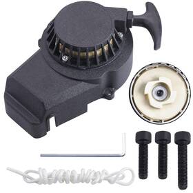 Cncmotok 616430430180 Pull Start Recoil Starter Alloy With Screws Drawstring Wrench Compatible