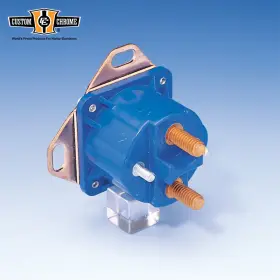 Repl.71463-73a Custom Chrome 17050 Starter Relay Fits For Harley Fl Fx 1973-79 Sportster 1974-79
