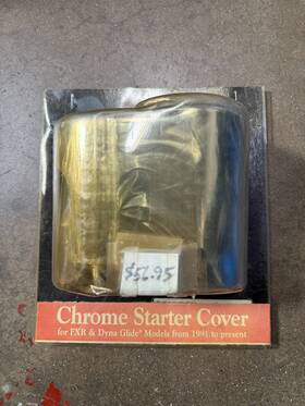 Custom Chrome 28-609 Rick Doss Late Model Starter Motor Cover Harley Fxr Dyna
