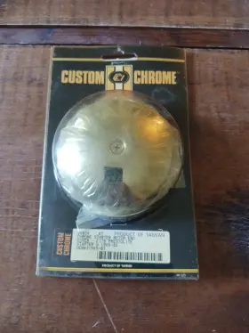 28606 Custom Chrome Starter Motor End Cover Harley Davidson 1966-82