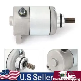 M553-a144-silver Darupsun New Starter Pmdd Ccw 9-tooth 12v For Honda Cbr125r Jc50 2011-18 31200-kpp-t01