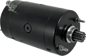 144085 Drag Specialties High-torque Starter Black Hitachi Harley Davidson #144085