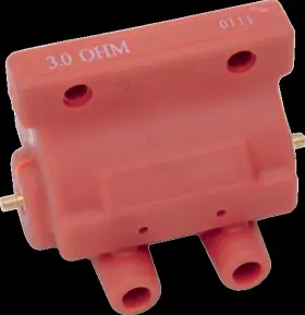 2102-0217 Drag Specialties Coil Molded 3 Ohm Red