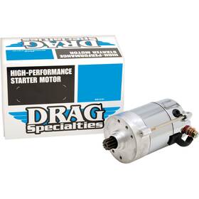 Drag Specialties 80-1006 1.4kw Compact High-performance Starter Motor Pre 89