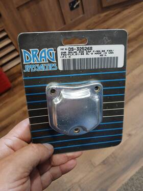 Drag Specialties Ds-325268 Harley Chrome Starter Solenoid End Cap Cover 89-96 Fxr Fxd Flh 81-96xl