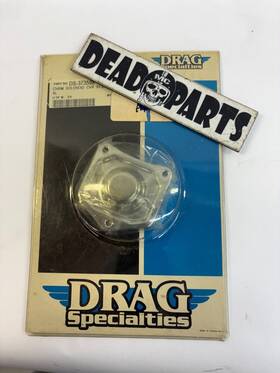 Drag Specialties Ds-373598 Harley Chrome Starter Solenoid End Cap Cover
