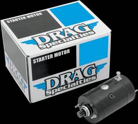 Drag Specialties Lkzc6c19xa Black High Torque Starter Motor For Harley Dyna Police 85-88