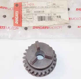 0120445 Ducati Oem 1992 Morini 350 Excalibur Motor Engine 24t Starter Gear 120445