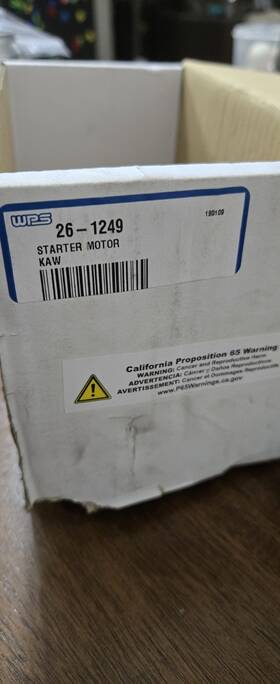 Fire Power 26-1249-mxg15243 Kawasaki Starter 26-1249