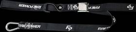 Fire Power 29-13070 1.5 Inch Soft-tye Tie Downs Black 2/pk
