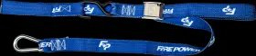 29-13073 Fire Power 1.5 Inch Soft-tye Tie Downs Blue 2/pk