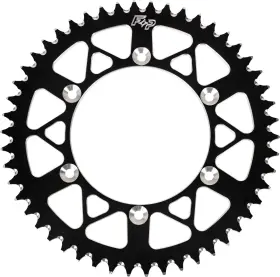 50t-428 Fire Power 314-50 Rear Aluminum Sprocket Black Blk