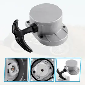 H-yeeu 723044259400 Alloy Pull Start Starter For 49cc 50cc 60cc 66cc 70cc 80cc Motorized Bike Engine