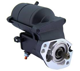 Harddrive 410-52093-2 Starter Motor Harley Davidson Road King Custom 2004-2006 Big Twin - Black