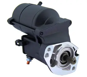 410-52093-2 Harddrive Starter Motor Harley Davidson Road King Custom 2004-2006 Big Twin - Black