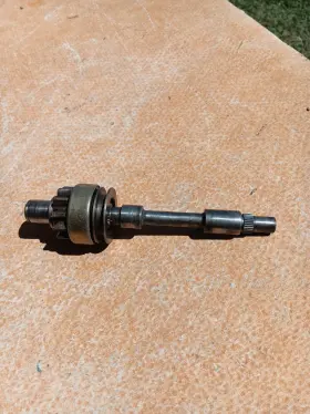 17-0242 Harley-davidson Starter Shaft 86-88 Fxst/flst Spacers Gear Collor Nut Ret. Start Motor