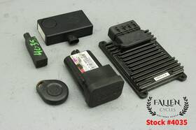 Harley-davidson 24245-11 2011 Road Glide Ecu Ecm Tssm Turn Signal Security Module Set Fob #4035