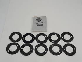 Harley-davidson 31488-77 Lot Of 10 Nos Oem Starter Motor Mounting Gasket P/n New
