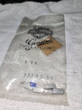 Harley-davidson 33393-50 Bag Of 5 Nos Oem Starter Clutch Key P/n