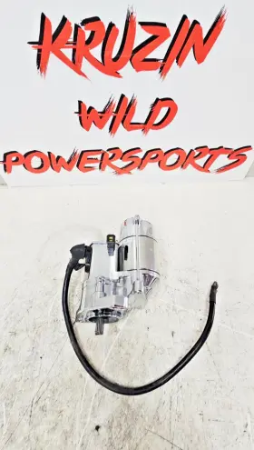 412257 Harley-davidson 1990 Fxr Fxrt Fxrd Fxrs Fxlr Fxrc Chrome High Torque Starter Motor 1.4kw
