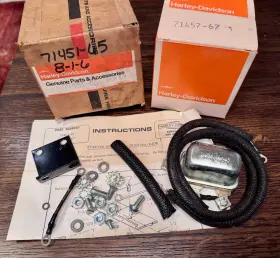 71457-67 Harley Davidson 71451-65 Electra Glide Shovelhead Delco Remy Starter Relay Kit