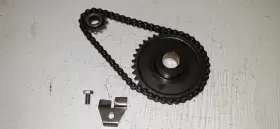 28120286000 Honda 1971 K3 Cl 350 Starter Sprockets Clutch Sprocket Drive Chain