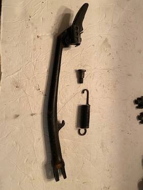 Honda 50540mb2020 1985 Interceptor Vf700f Vf700 Kick Side Stand Assembly
